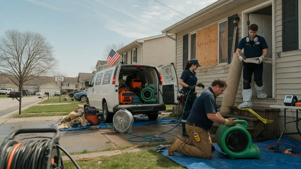 Water Damage Restoration in Paden, OK near me